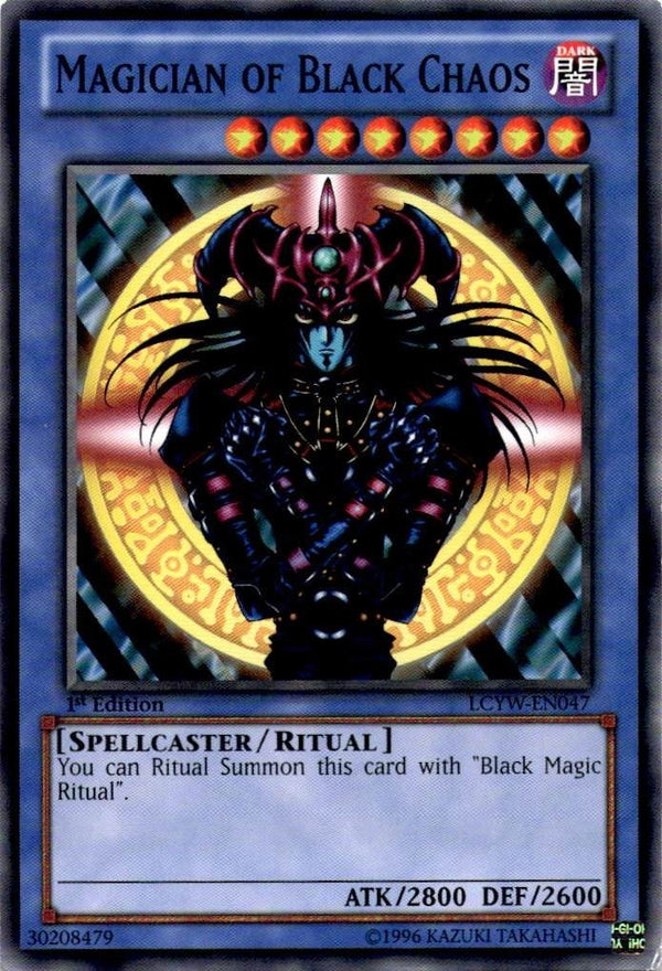 Yugioh Magician of Black Chaos LCYW-EN047 Common 1st Edition LP