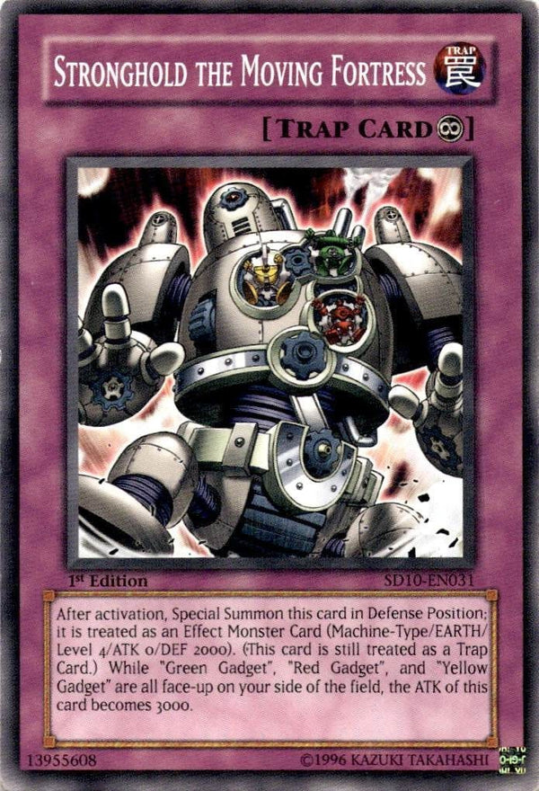 Yugioh Stronghold the Moving Fortress SD10-EN031 Common 1st Edition HP/MP