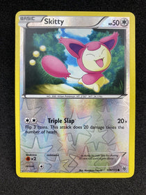 Pokemon Skitty 109/135 Reverse Holo Foil Common BW Plasma Storm VLP