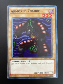 Yugioh Armored Zombie MRD-EN013 Common Unlimited Edition NM/MINT