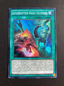 Yugioh Interrupted Kaiju Slumber BOSH-EN089 Super Rare 1st Edition LP