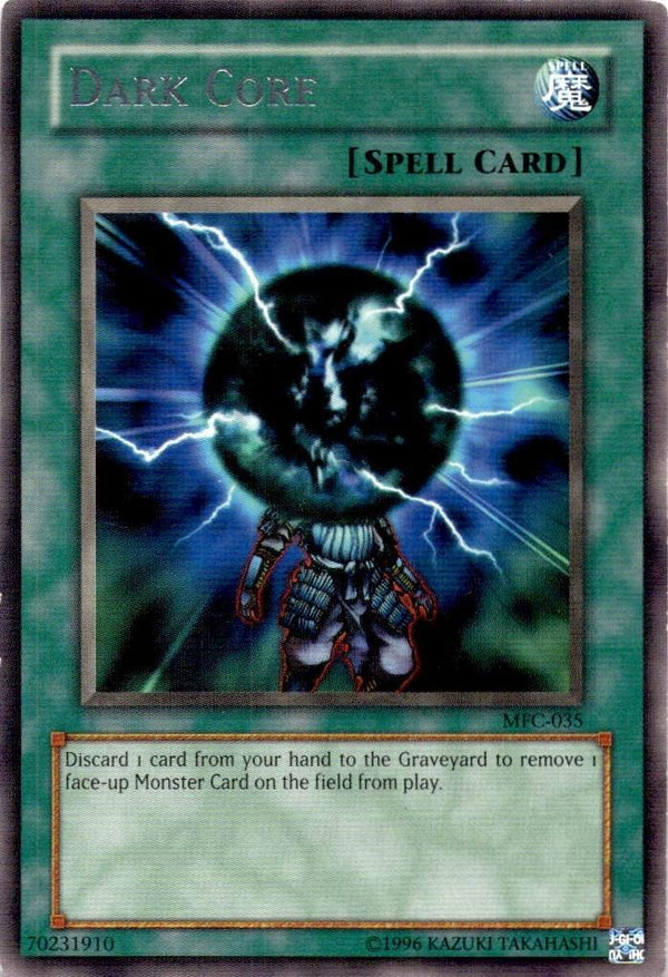Yugioh Dark Core MFC-035 Rare Unlimited Edition MP/LP