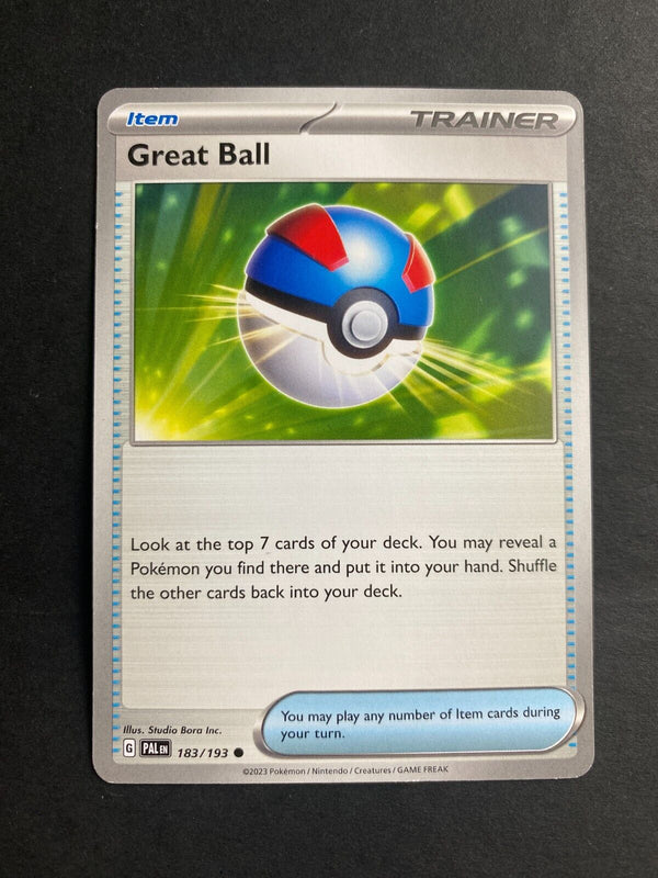 Pokemon Great Ball 183/193 Paldea Evolved Non Holo NM