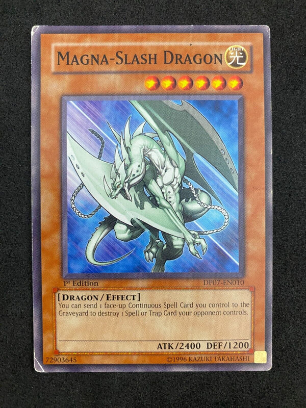 Yugioh Magna-Slash Dragon DP07-EN010 1st Edition Common MP