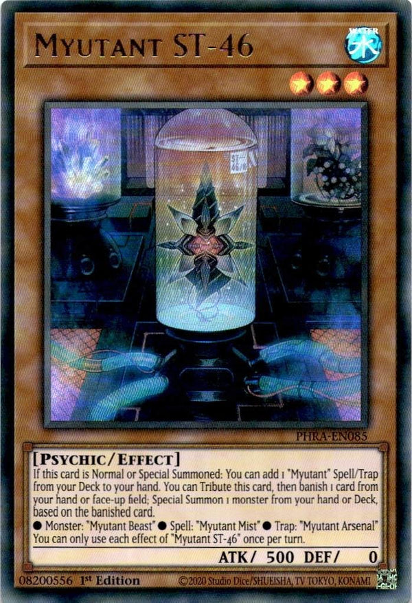 Yugioh Myutant ST-46 PHRA-EN085 Ultra Rare 1st Edition NM