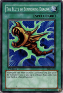 Yugioh The Flute of Summoning Dragon SDK-A042 Super Rare 1st Edition DAMAGED/HP