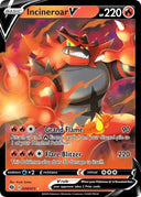 Pokemon Incineroar V 008/073 Champion’s Path Full Art Holo NM