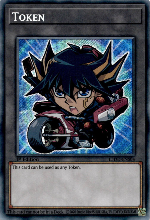 Yugioh Token L5DD-ENS04 Secret Rare 1st Edition NM