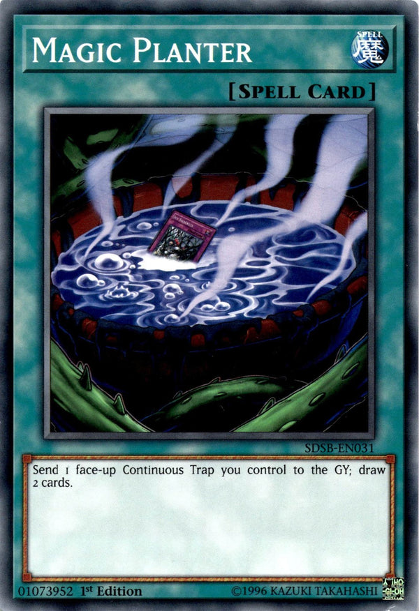 Yugioh Magic Planter SDSB-EN031 Common 1st Edition LP