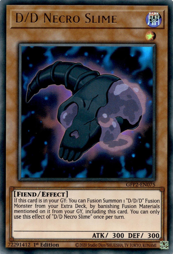Yugioh D/D Necro Slime GFP2-EN075 Ultra Rare 1st Edition NM