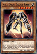 Yugioh Mekk-Knight Orange Sunset MP18-EN179 Common 1st Edition NM