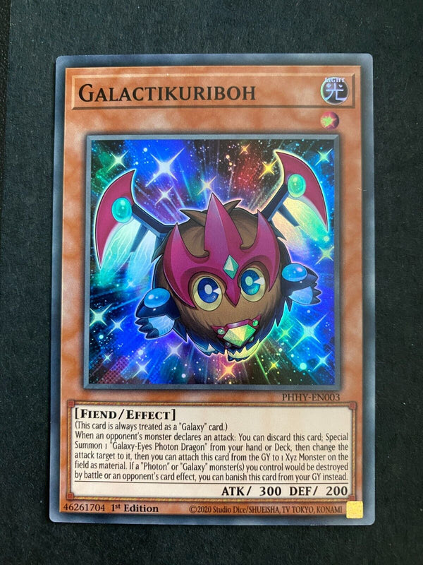 Yugioh Galactikuriboh PHHY-EN003 Super Rare 1st Edition VLP/NM