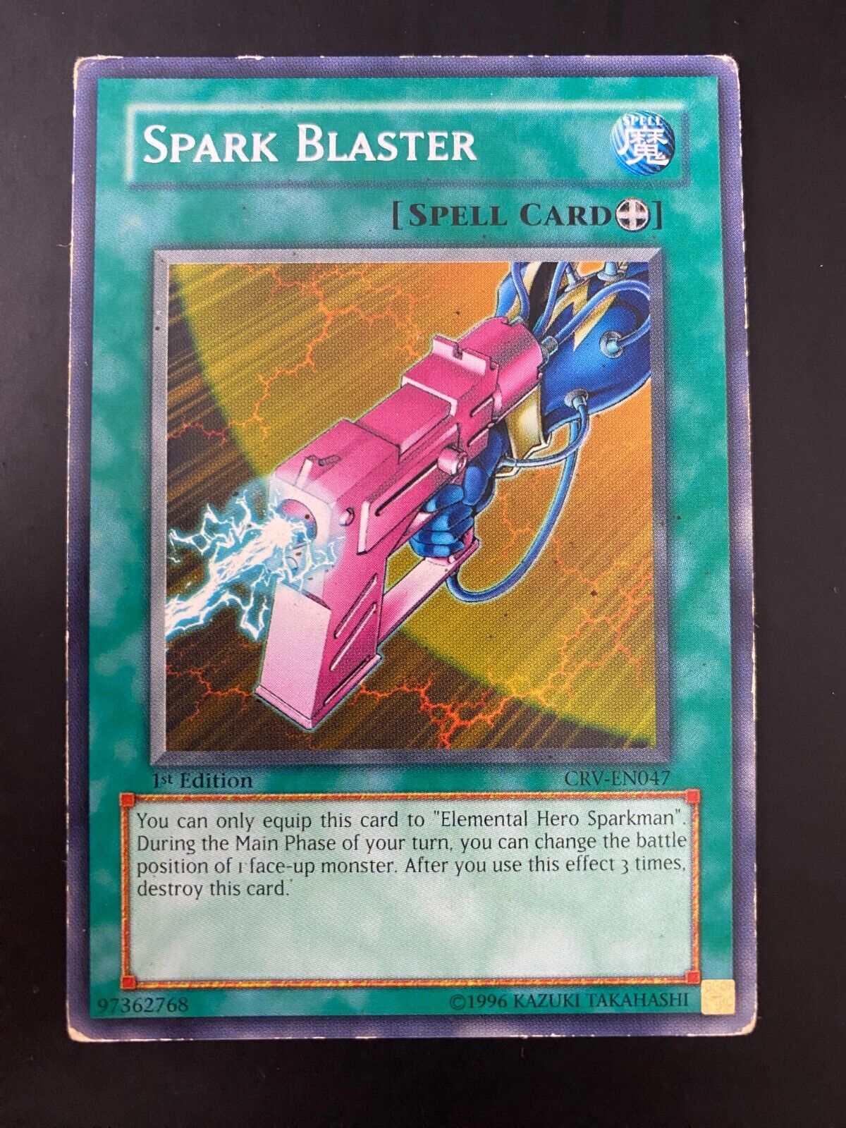 Yugioh Spark Blaster CRV-EN047 Rare 1st Edition HP