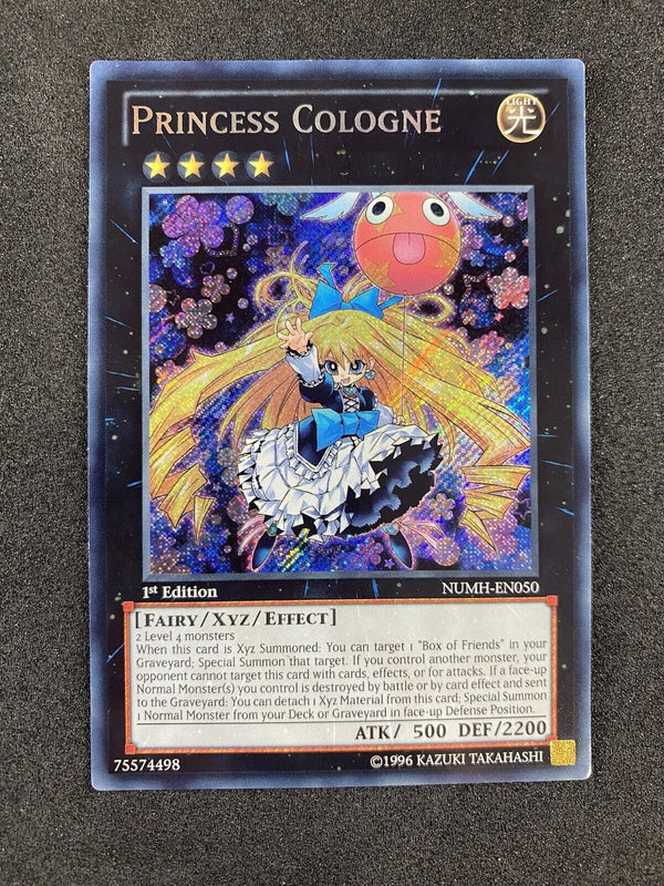 Yugioh Princess Cologne NUMH-EN050 Secret Rare 1st Edition VLP-NM
