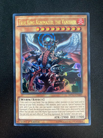 Yugioh True King Agnimazud, the Vanisher MP17-EN080 Ultra Rare 1st Ed VLP/NM