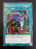 Yugioh Dragged Down into the Grave DCR-EN084 Common Unlimited Edition NM/MINT