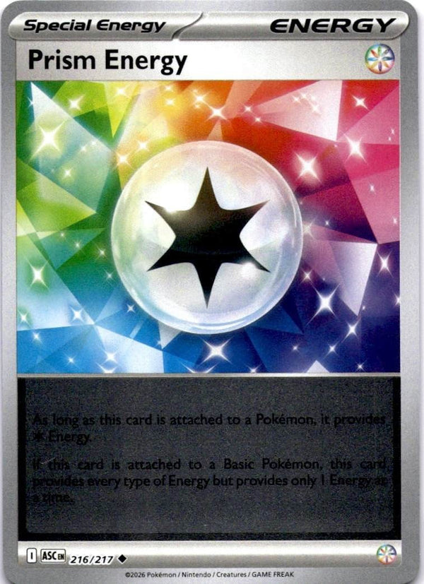 Pokemon Prism Energy 216/217 Ascended Heroes Reverse Holo NM