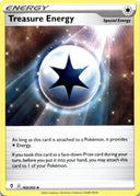 Pokemon Treasure Energy 165/203 Evolving Skies (3 Cards) Non Holo NM