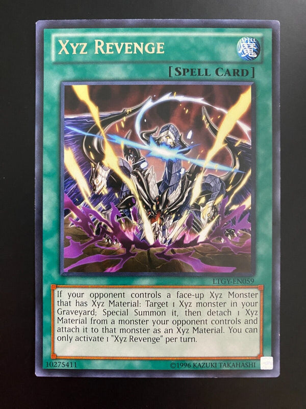 Yugioh Xyz Revenge LTGY-EN059 Rare Unlimited Edition NM