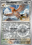 Pokemon Talonflame 123/142 Stellar Crown Reverse Holo NM