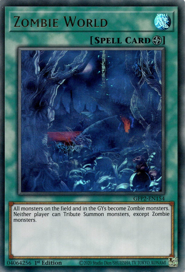 Yugioh Zombie World GFP2-EN154 Ultra Rare 1st Edition NM