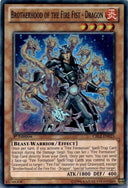 Yugioh Brotherhood of the Fire Fist - Dragon CBLZ-EN025 Super Rare 1st Ed LP