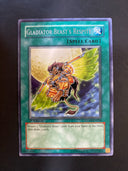 Yugioh Gladiator Beast's Respite GLAS-EN058 Rare 1st Edition NM