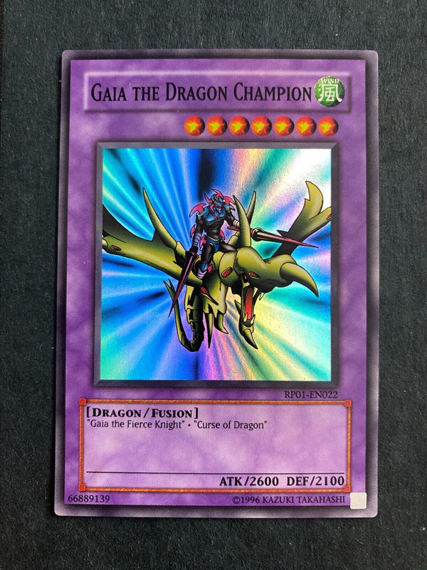 Yugioh Gaia the Dragon Champion RP01-EN022 Super Rare (Original Print) MP