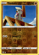 Pokemon Timburr 073/163 Battle Styles Reverse Holo VLP/NM