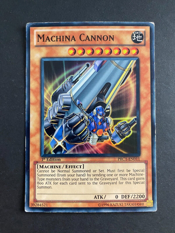 Yugioh Machina Cannon PRC1-EN011 Super Rare 1st Edition HP