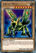 Yugioh Great Moth MRD-EN070 Rare Unlimited Edition NM