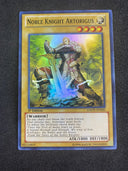 Yugioh Noble Knight Artorigus GAOV-EN000 Super Rare 1st Edition NM