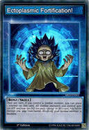 Yugioh Ectoplasmic Fortification SBLS-ENS01 Super Rare 1st Edition LP