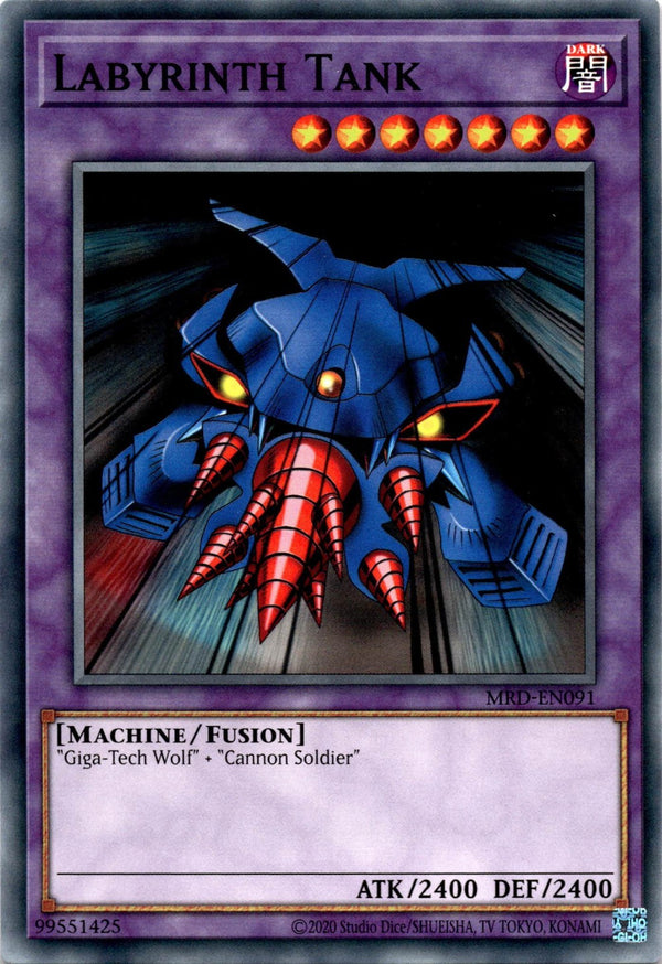 Yugioh Labyrinth Tank MRD-EN091 Common Unlimited Edition NM