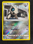 Pokemon Aron 65/111 Crimson Invasion Reverse Holo NM-MINT