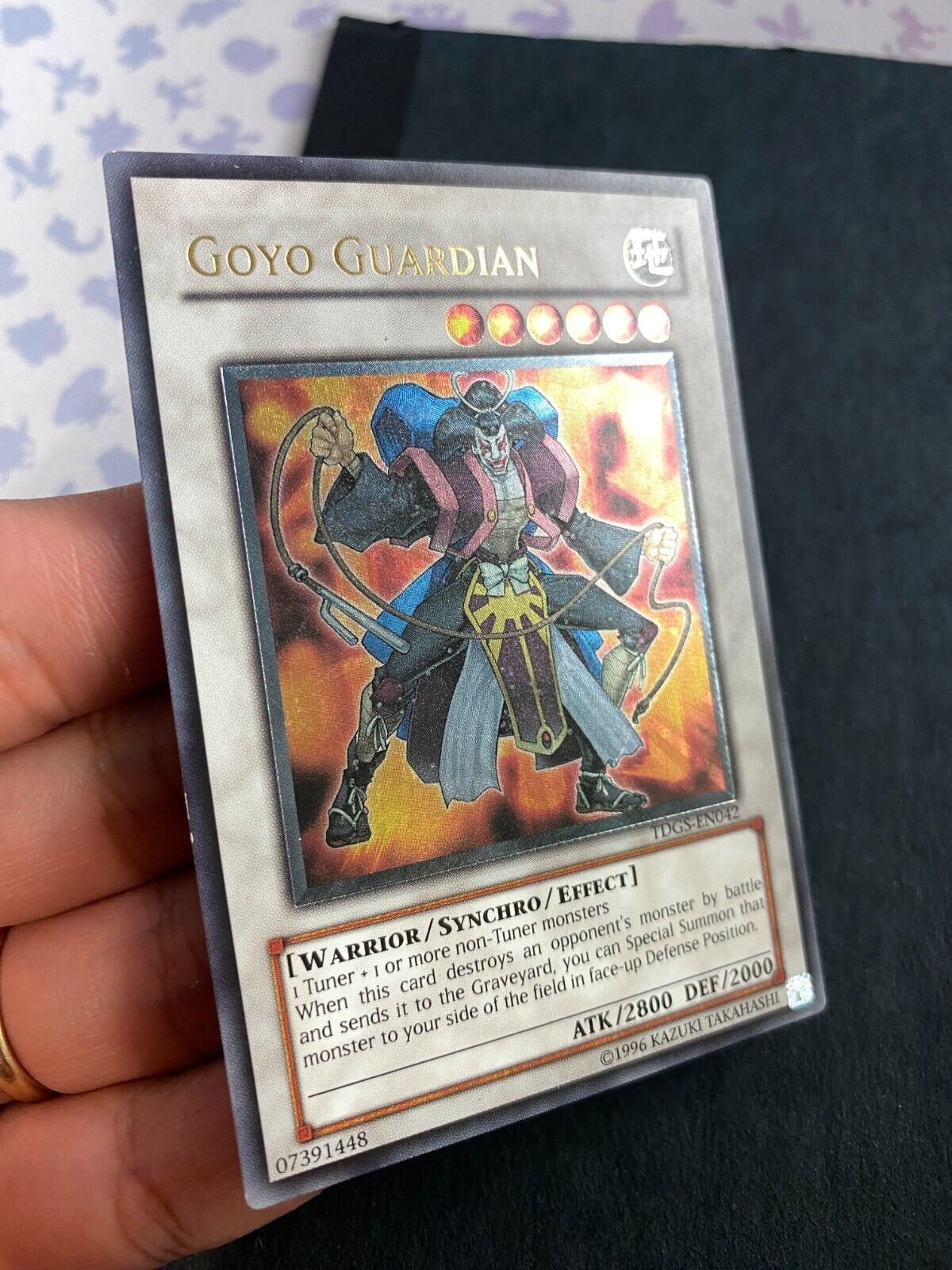 Yugioh Goyo Guardian TDGS-EN042 Ultimate Rare Unlimited Edition MP