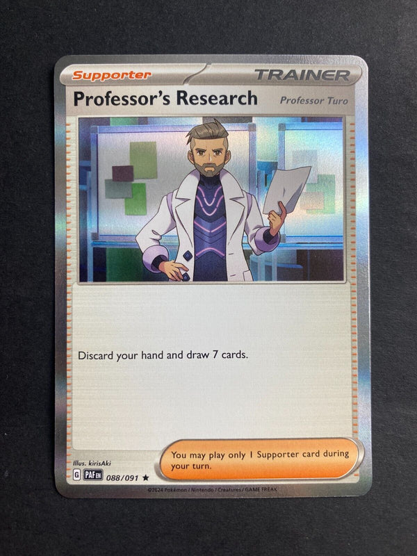 Pokemon Professor's Research 088/091 Padean Fates Holo NM