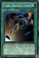 Yugioh Card Destruction SDY-A042 Super Rare Unlimited Edition DAMAGED