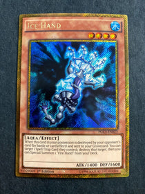 Yugioh Ice Hand PGL3-EN023 Premium Gold Rare 1st Edition VLP/NM