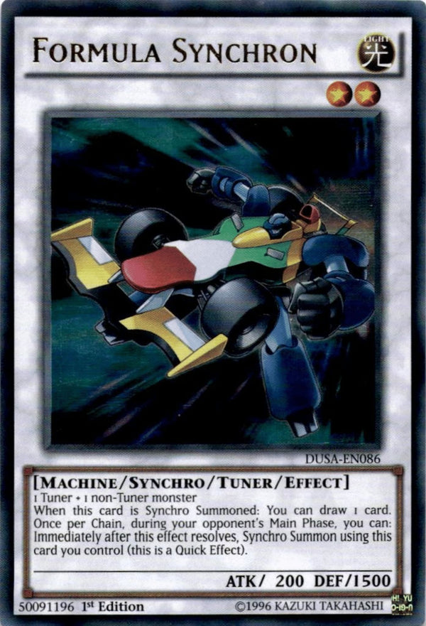 Yugioh Formula Synchron DUSA-EN086 Ultra Rare 1st Edition NM
