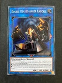 Yugioh Double Headed Anger Knuckle BLHR-EN048 Secret Rare 1st Edition NM