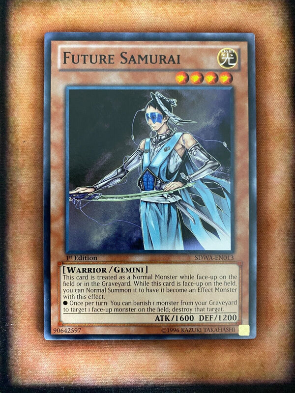 Yugioh Future Samurai SDWA-EN013 Common 1st Edition NM/MINT