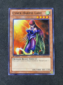 Yugioh Cyber Harpie Lady LCJW-EN096 Common 1st Edition VLP