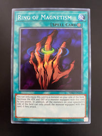 Yugioh Ring of Magnetism MRD-EN139 Common Unlimited Edition NM/MINT