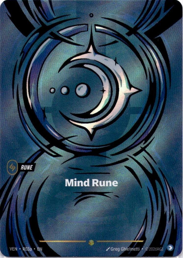 Riftbound Mind Rune R03a Vendetta Alternate Art NM