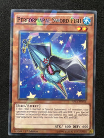 Yugioh Performapal Sword Fish SP15-EN014 Shatterfoil Rare 1st Edition NM