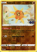 Pokemon Solrock 039/078 Pokemon Go Reverse Holo NM