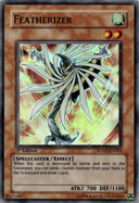 Yugioh Featherizer SDWS-EN003 Super Rare 1st Edition DAMAGED (CREASES)