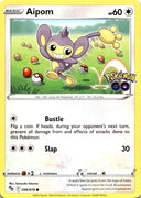 Pokemon Aipom 056/078 Pokemon Go Non Holo NM