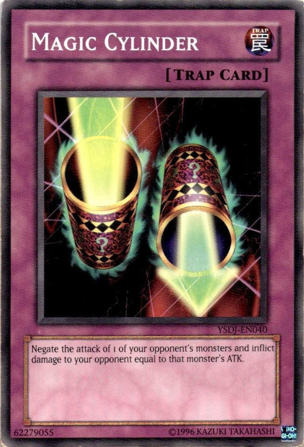 Yugioh Magic Cylinder YSDJ-EN040 Common 1st Edition HP